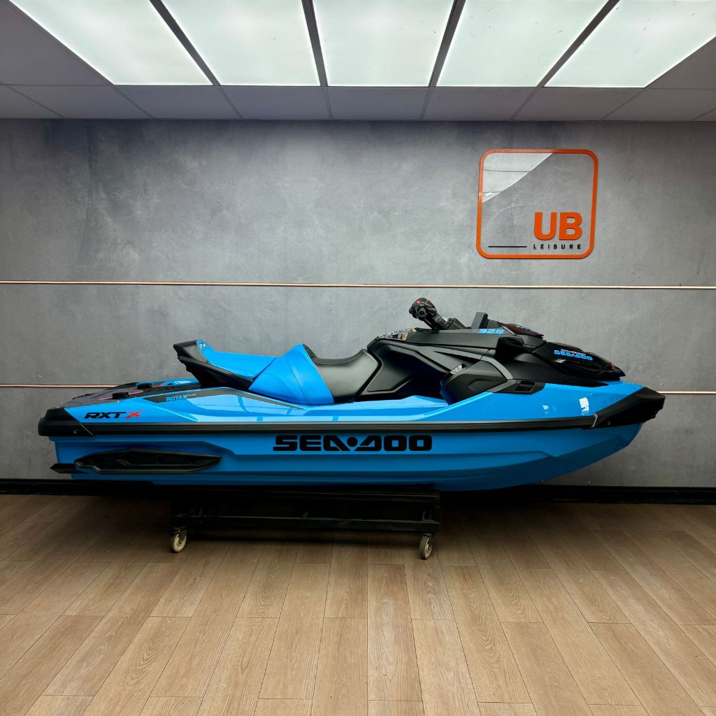 2026 SEADOO RXT X 325 WITH SOUND SYSTEM - GULFSTREAM BLUE PREMIUM